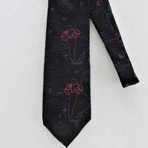 Peter Max "Neo Max" Wearable Art Men's Silk Tie